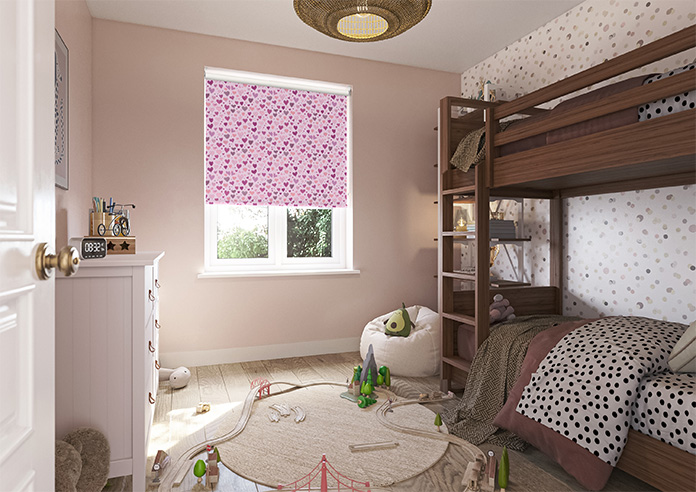 Sweetheart, Pink - Roller Blind - Image 7